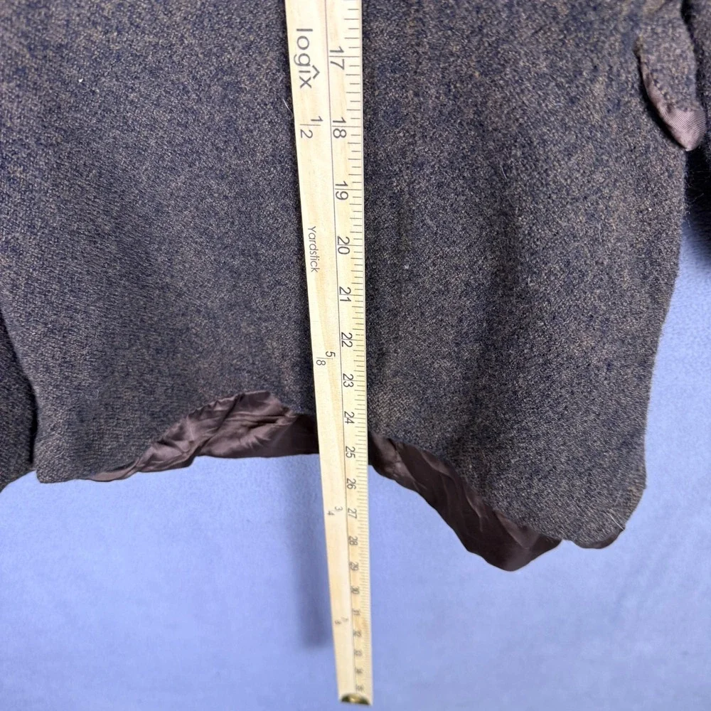 Vintage Brooks Brothers 346 Mens Wool Sport Coat Blazer 43R‎ Brown Academia READ